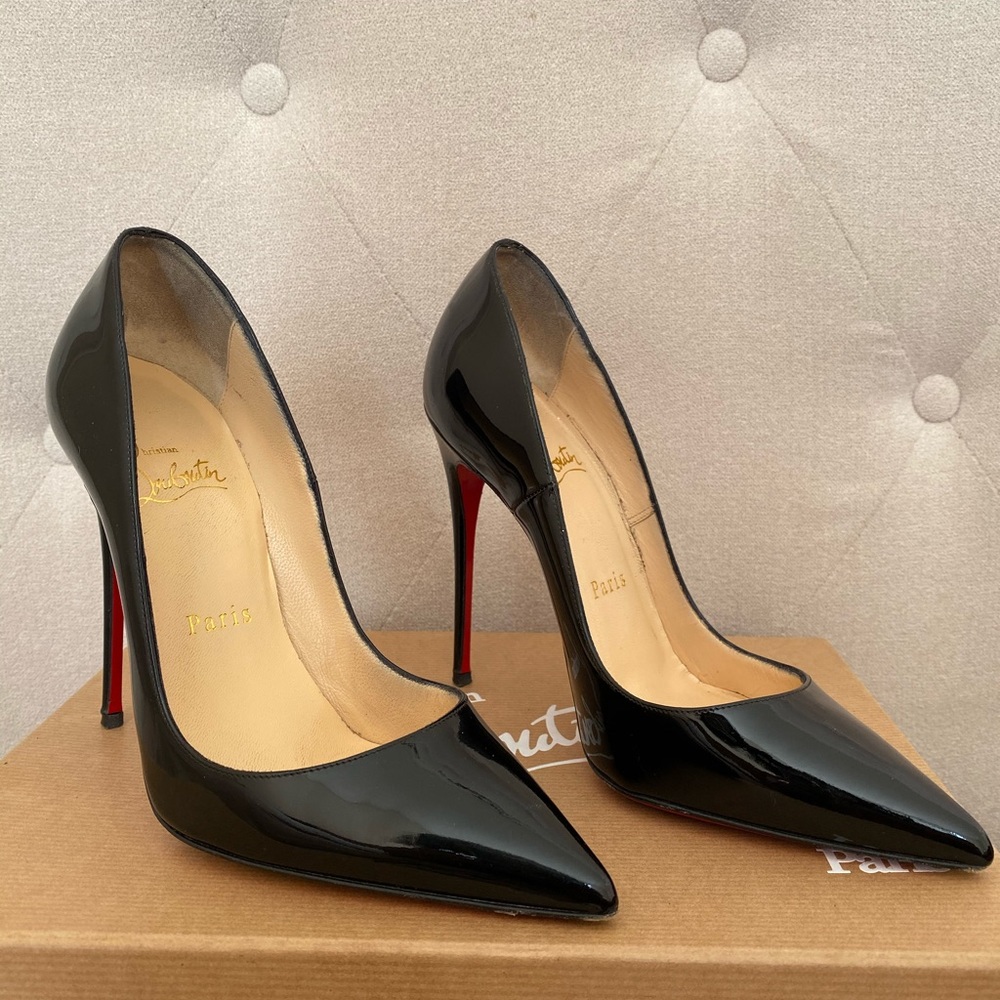 So Kate Patent Black 120mm